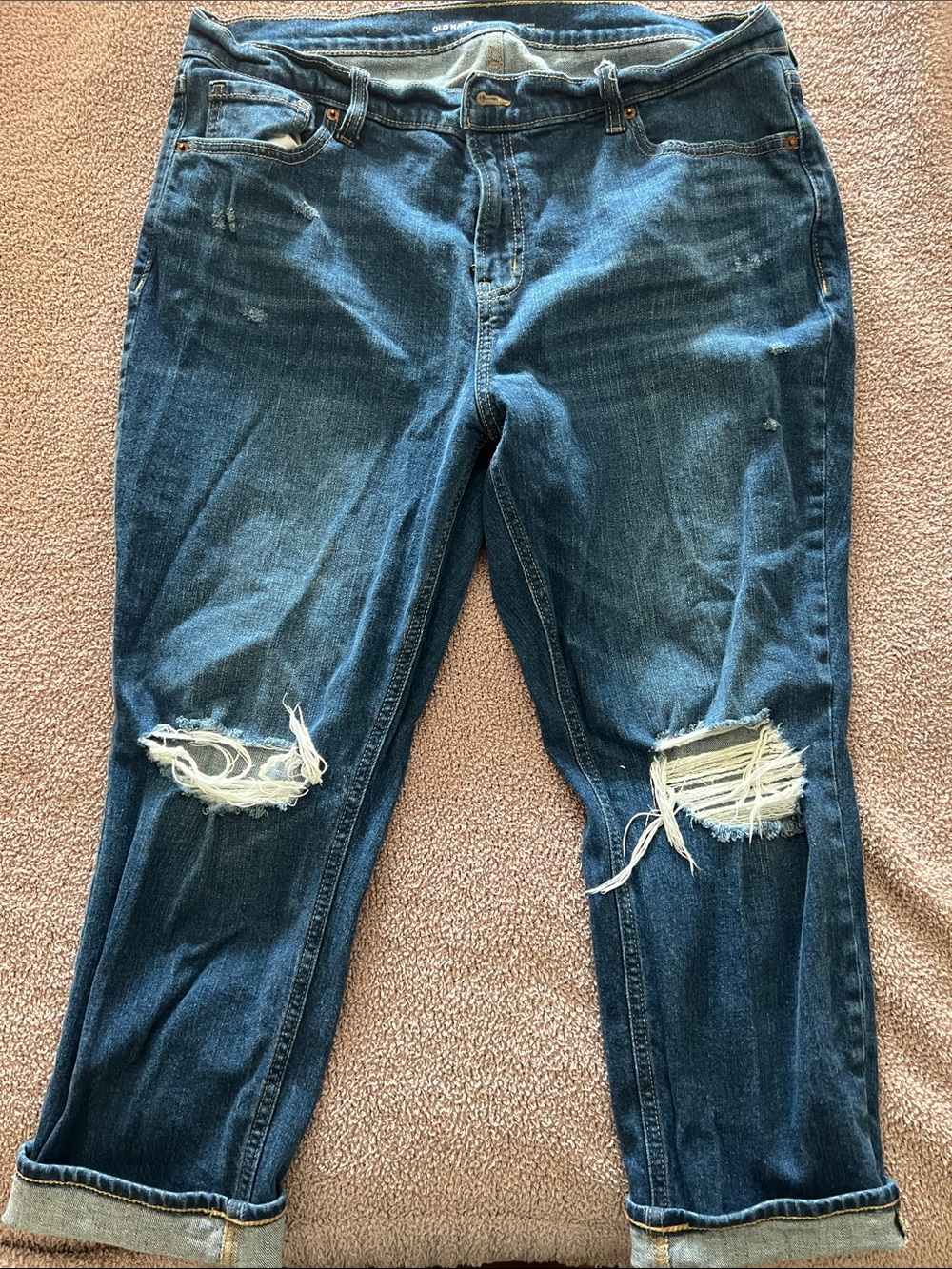 Women’s mid rise boyfriend Jean